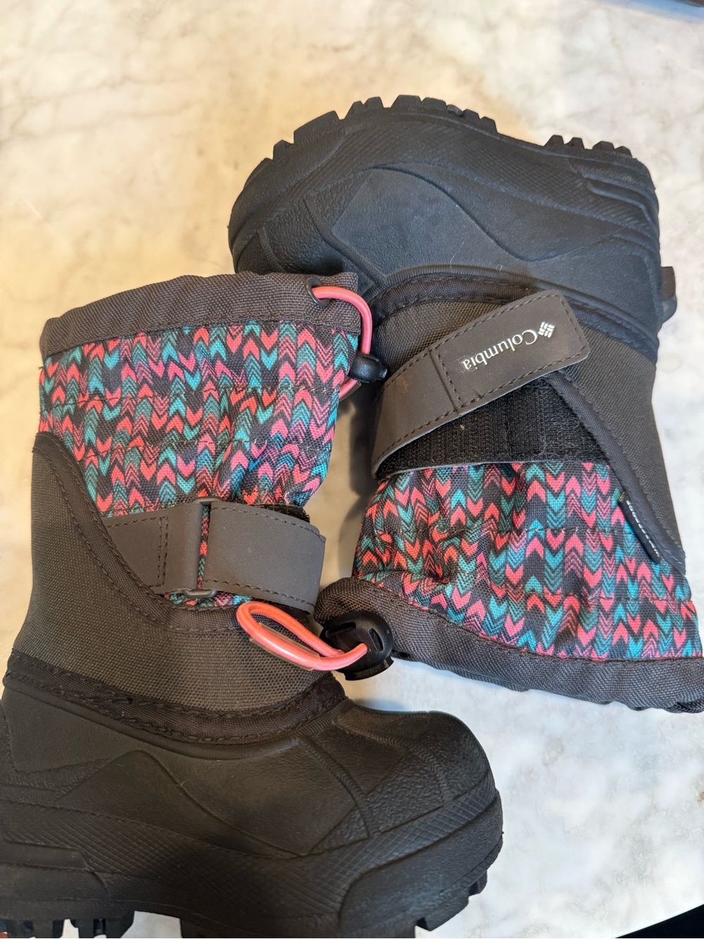 COLUMBIA POWDERBUG SNOW BOOTS Toddler Size 6 Waterproof Winter Boot
